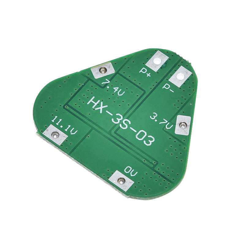 Carte BMS 3S 8A montée sur pack batterie 18650